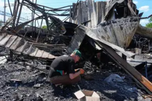 Ukraine’s latest long-range strikes on Russia hit a major natural gas plant and satellite centers