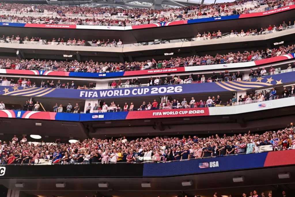 Soccer Fans prior to a FIFA World Cup 2026 soccer...