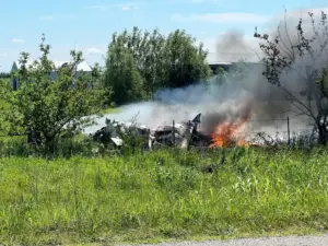 12 dead in crash of plane on skydiving outing in Missouri, authorities say