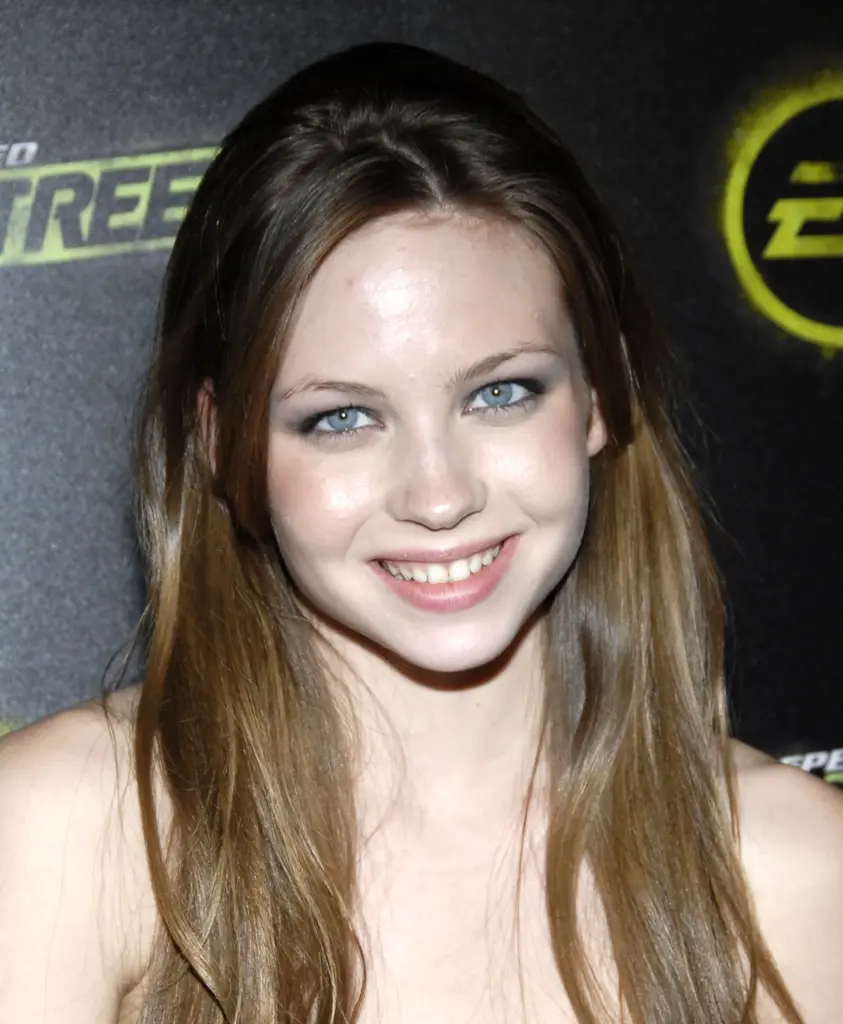 Actress Daveigh Chase arrives at the game launch for “Need...