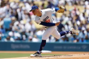 Emmet Sheehan struggles in Dodgers’ lopsided loss to Orioles