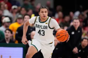 NBA draft: Lakers trade up 1 spot to No. 24, select Baylor guard Cameron Carr