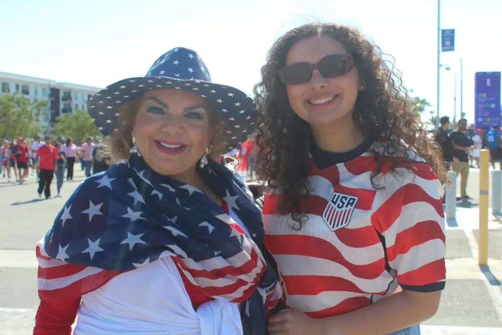 Fans ready to cheer on Team USA in the 2026...
