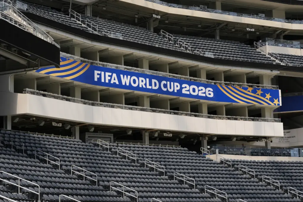 Seating area at SoFi Stadium on May 27, 2026 in...
