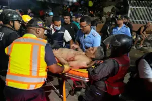 At least 164 dead and 971 injured after powerful quakes rock Venezuela, acting president says