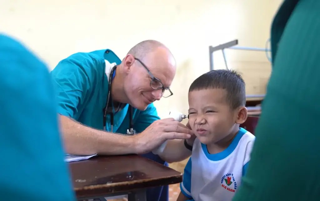 Dr. Matthew Coulson, a pediatrician with MemorialCare Medical Group-Laguna Hills,...