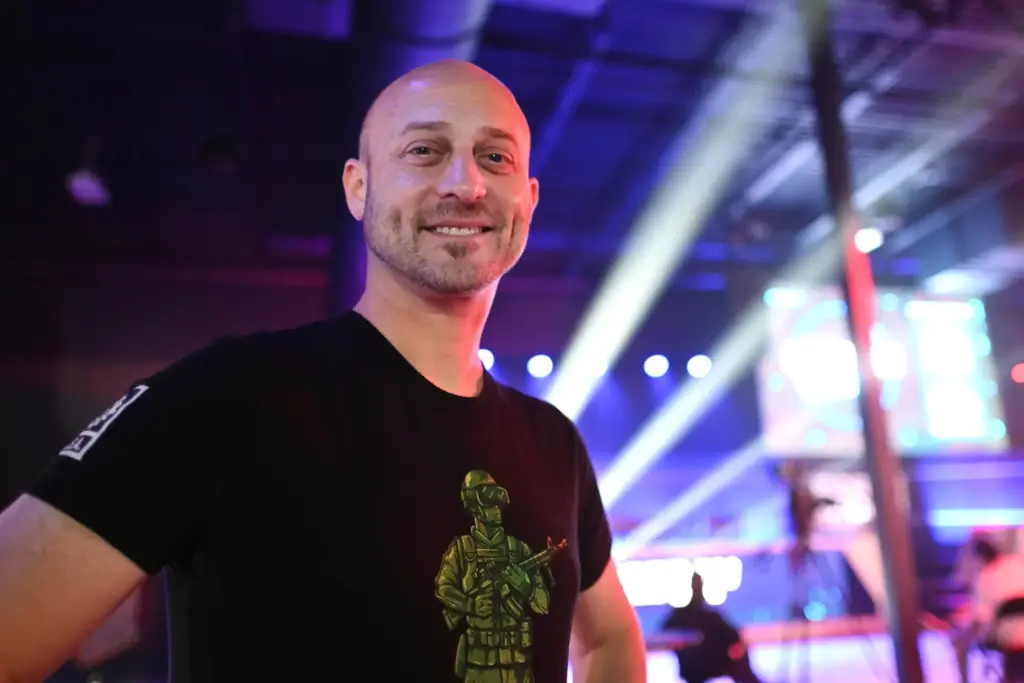 Joshua Baer, the founder and CEO of Capital Factory, poses for a photo.