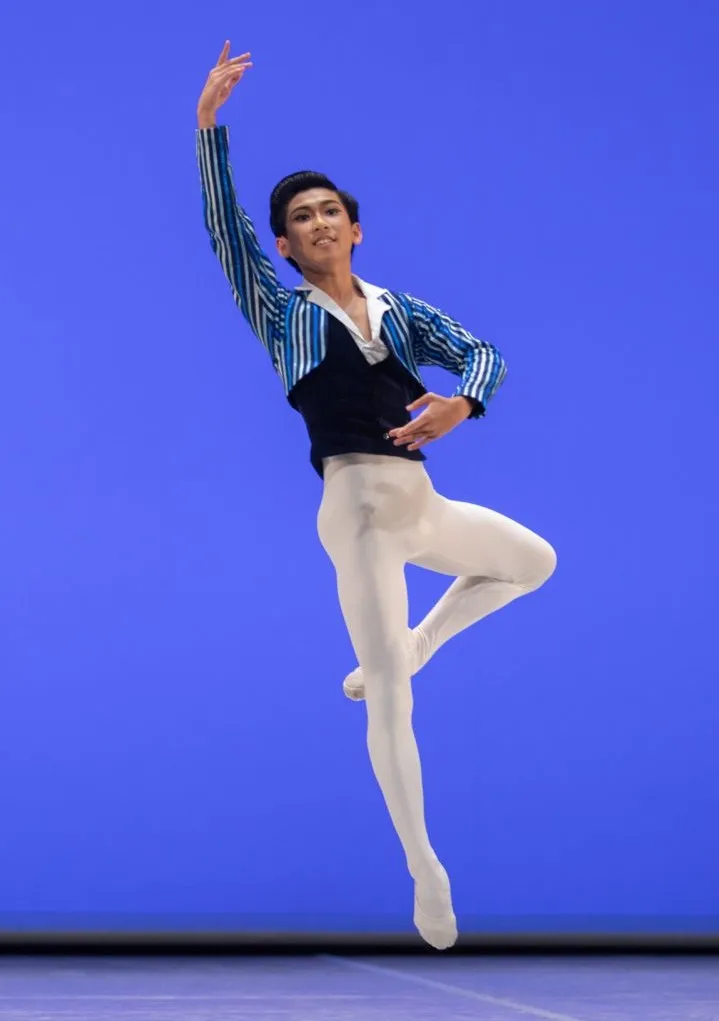 Southland Ballet Academy student Leon Yusei Sai, 15, of Huntington...