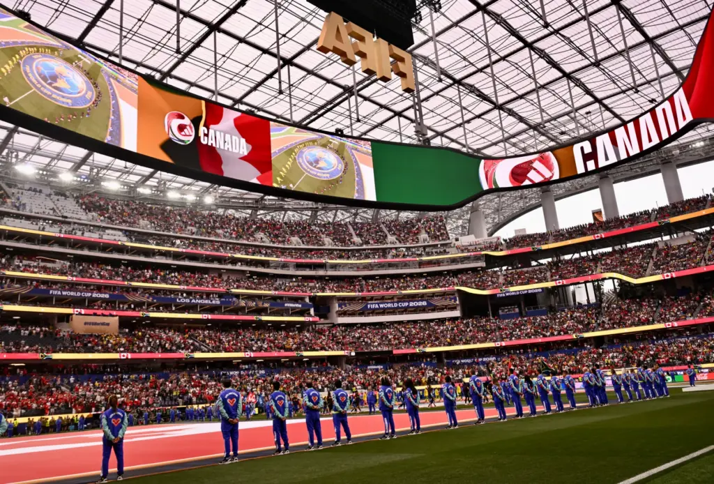 The opening ceremonies prior to a FIFA World Cup 2026...