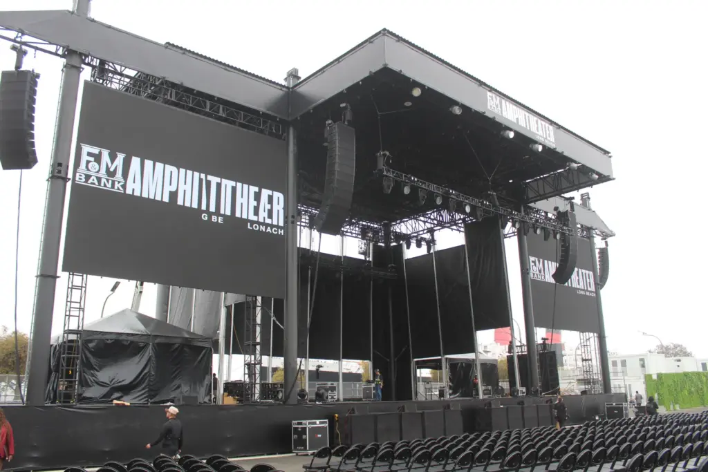 The F&M Bank Amphitheater of Long Beach is set to...