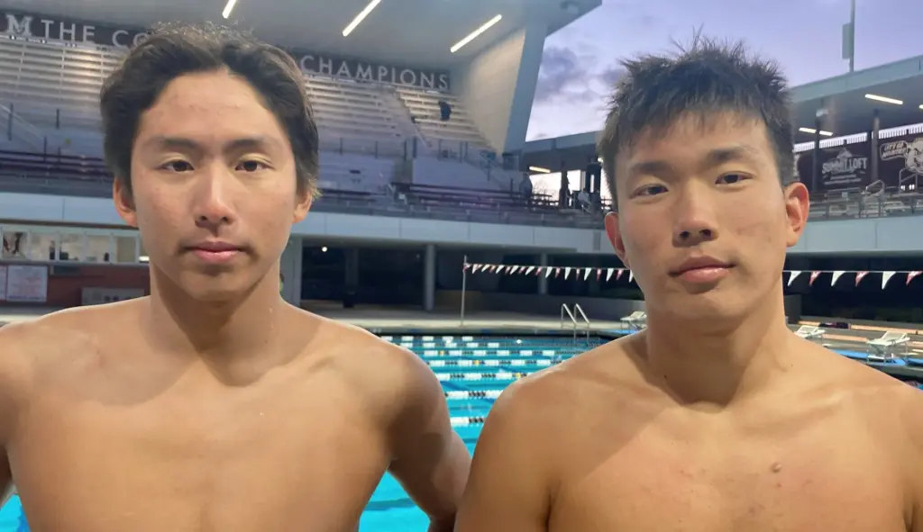 Northwood’s Michael Wang, left, and Andrew Maksymowski have combined for...