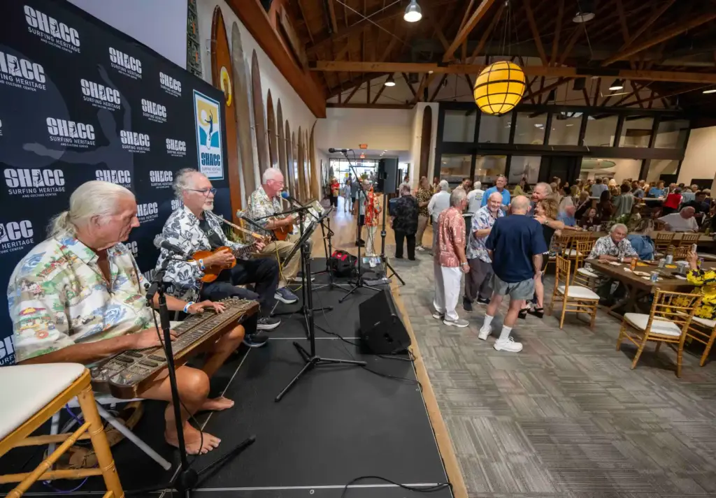 The Seaview Serenaders, made up of Patrick Quilter, Tom Joliet...