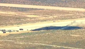 B-52 bomber crashes after takeoff at Edwards Air Force Base