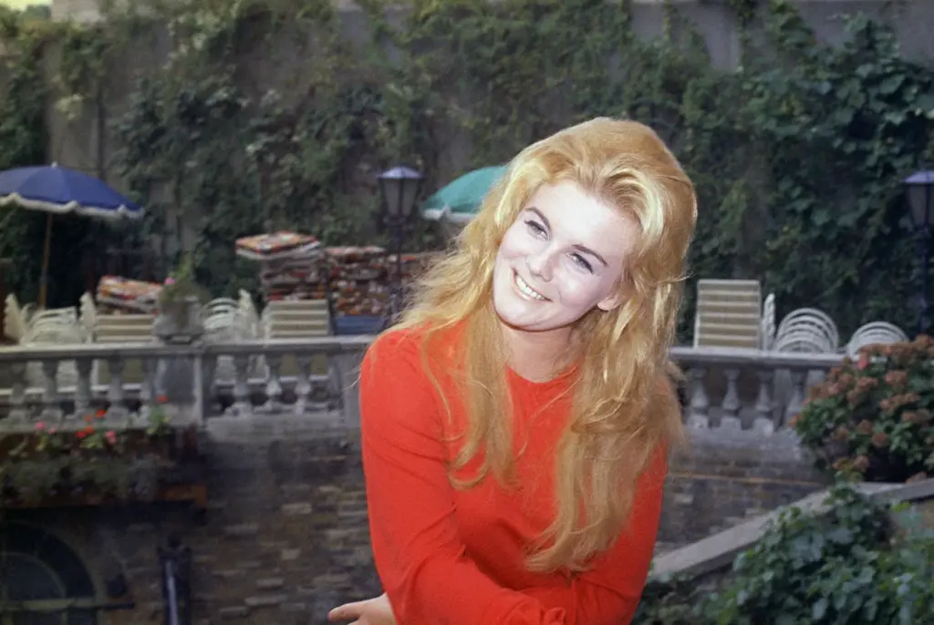 Swedish born American actress Ann Margaret is pictured in London...