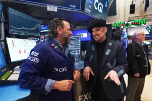 Wall Street inches slightly higher, oil prices fall again on hopes for an end to Iran war