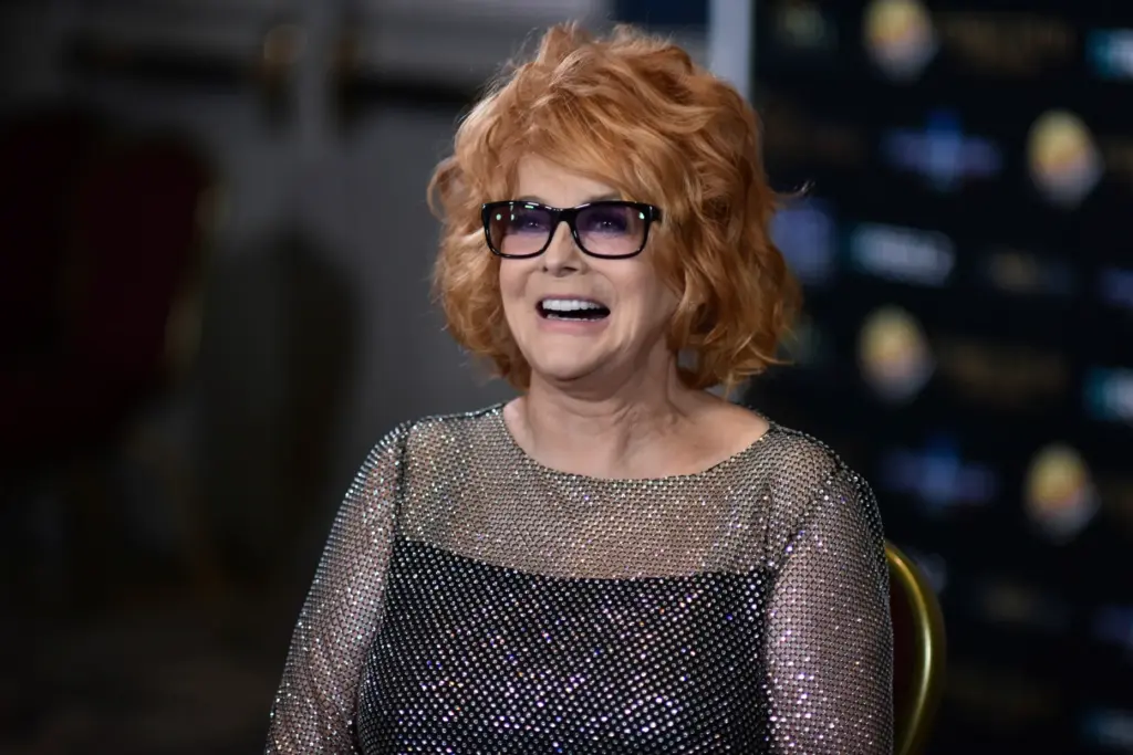 FILE – Ann-Margret poses backstage at the 24th Family Film...
