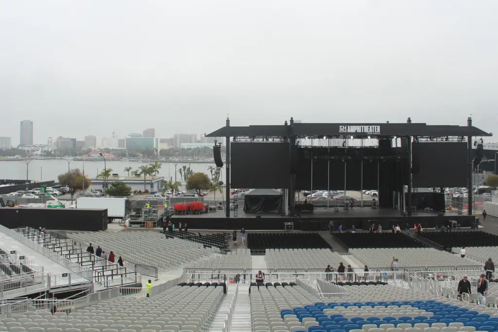 The F&M Bank Amphitheater of Long Beach is set to...