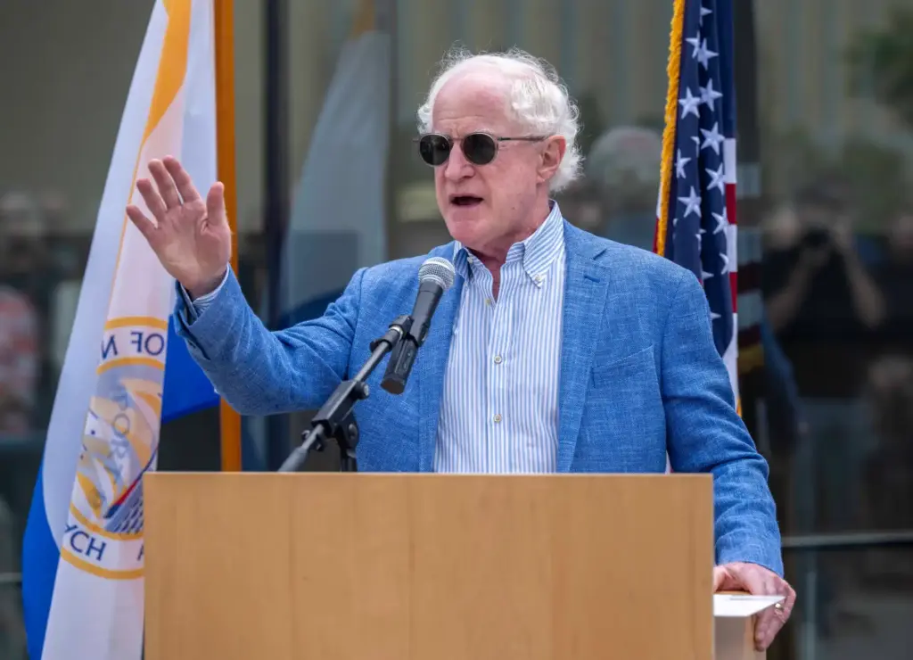 Bill Witte, the biggest donor toward the construction of the...