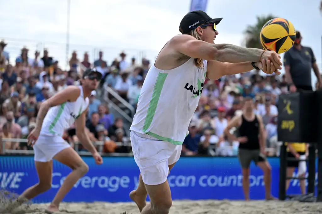 Hagen Smith and Logan Webber with the L.A. Launch digs...