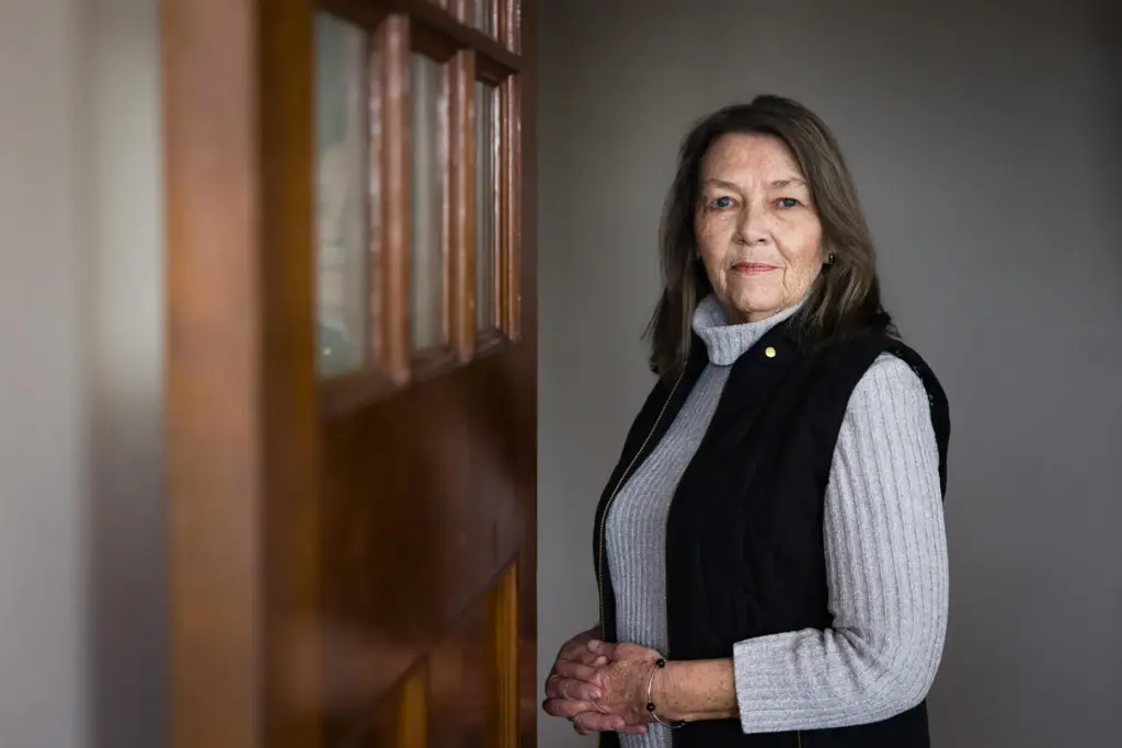 Terri Mabe, a longtime member of Trinity Moravian Church