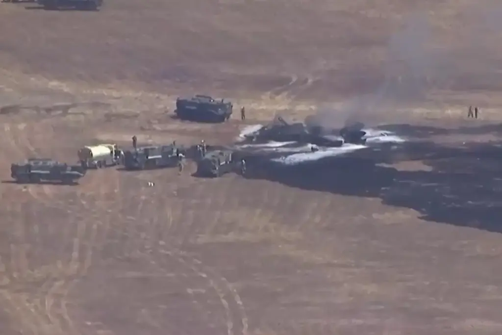 This image made from a video provided by KGTV shows...