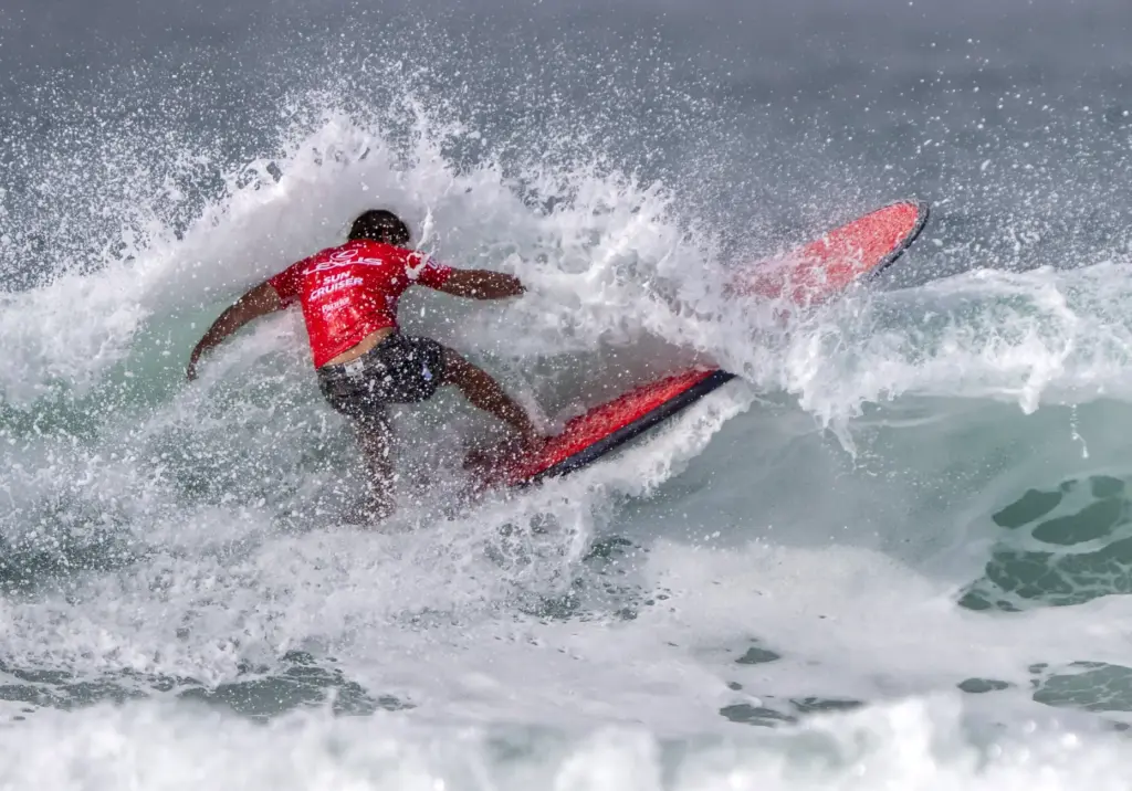 Kevin Skvarna of San Juan Capistrano competes in heat 5...