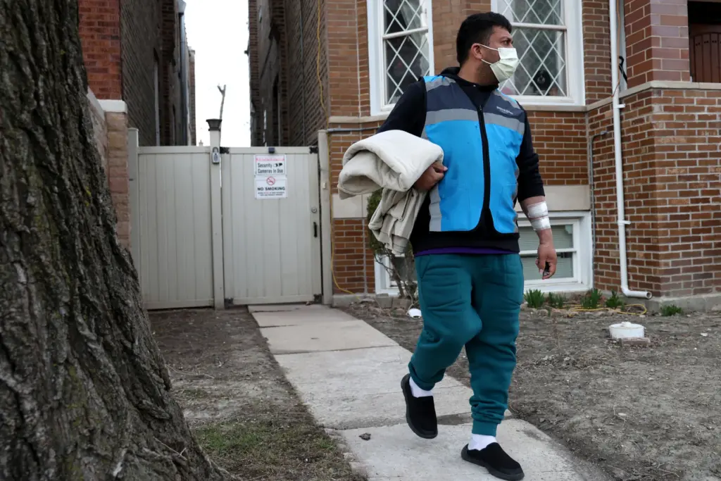 Alfredo Pacheco, a Venezuelan immigrant who was diagnosed with end-stage...