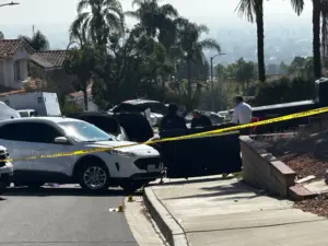 Suspect shoots victim in car trunk in front of deputies in Chino Hills