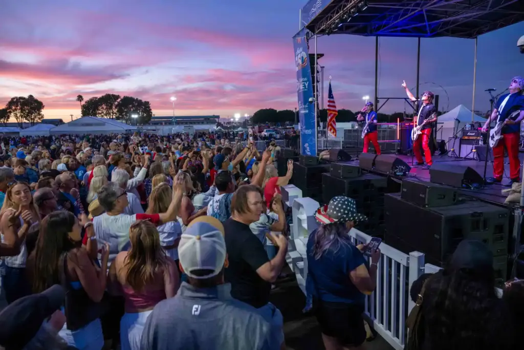 Flashback Heart Attack performs 80âs rock covers during the annual...