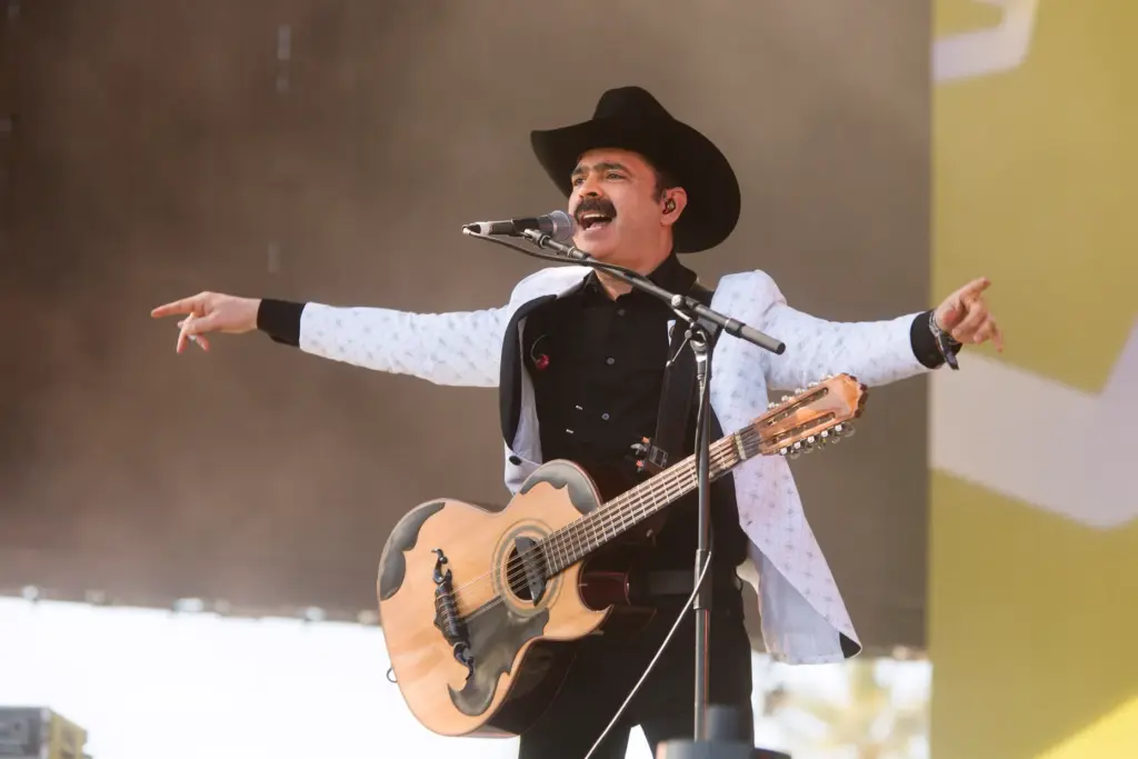 Los Tucanes de Tijuana (pictured performing on the main stage...