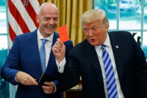 EU lawmakers call for probe of FIFA boss over Trump contact before US-Belgium match