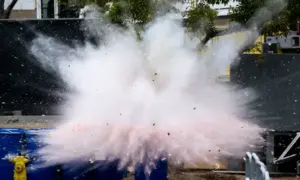 Drones help issue citations for illegal fireworks and confiscate them in Anaheim, Santa Ana