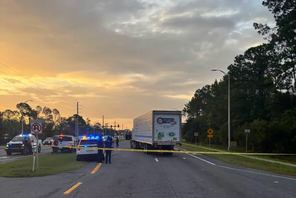 In this photo provided by the St. Johns County Sheriff’s...