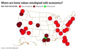 Orange County has 2nd-most overvalued homes in US
