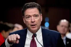 Comey says seashells post was political speech — not a threat — as he presses to dismiss charges