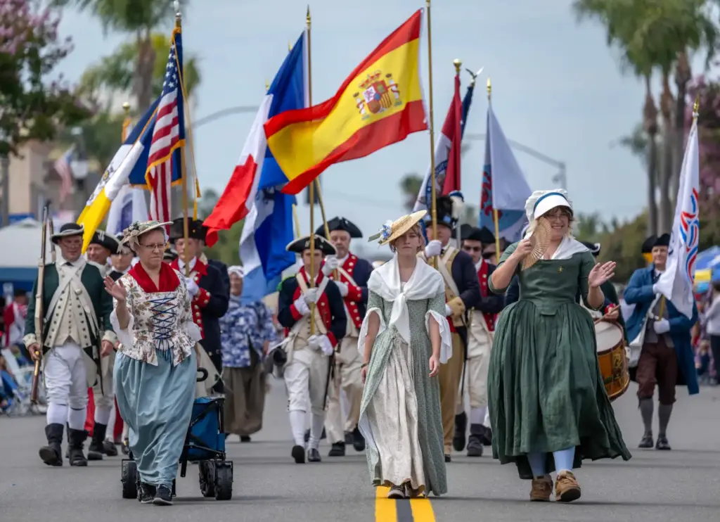 Members of the Daughters of the American Revolution and the...