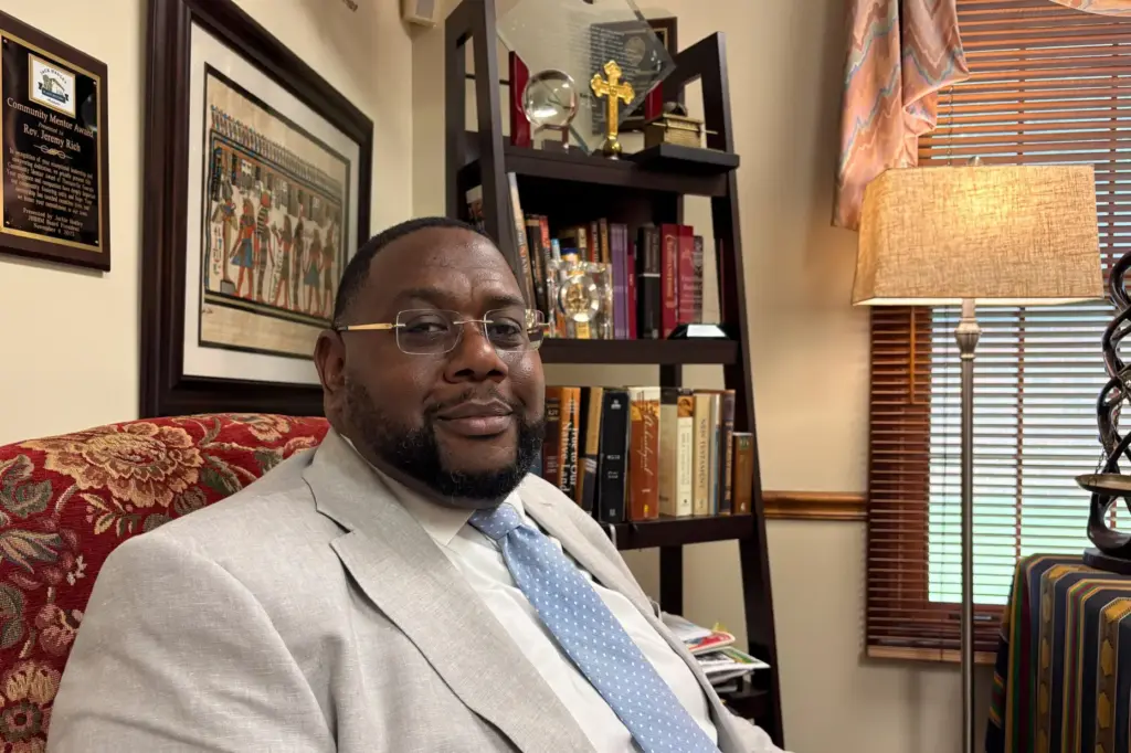 Jeremy Rich, a pastor, teacher and Thomas County commissioner