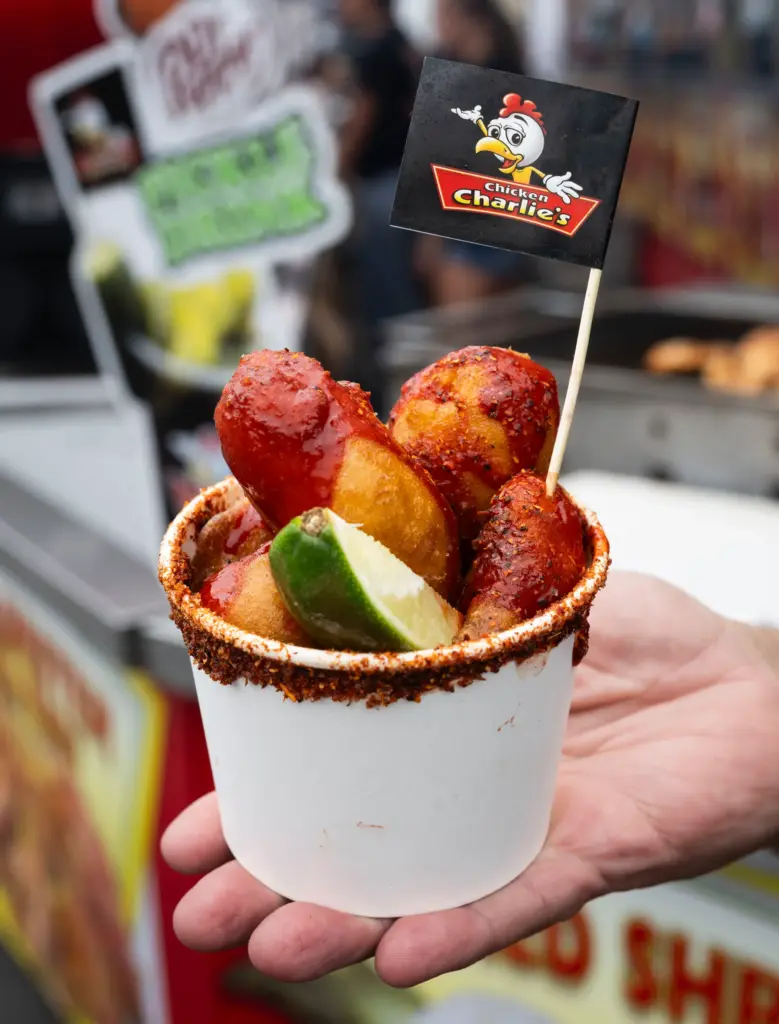 Chicken Charlieâs is offering Fried Mangonada at the San Diego...