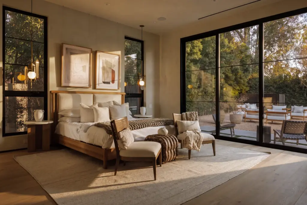 The primary bedroom. (Photo by Christian Cruzio)
