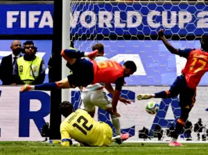 World Cup: Spain defeats Belgium on Mikel Merino’s late goal in quarterfinal match