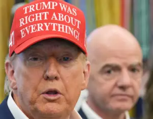 Red card furor puts Trump and Infantino’s relationship under the spotlight again