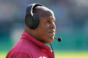 Chiefs assistant Eric Bieniemy’s son charged in shooting of his mother in Virginia, authorities say