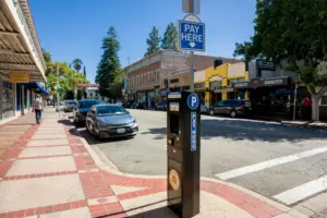 Old Towne Orange commuters weigh-in on paying to park. They list pains and pros
