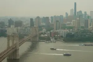 Canadian wildfire smoke turns air hazardous in the US Midwest. Officials say stay inside