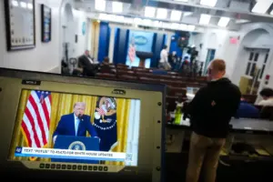 Journalists urge correspondents’ association to stand up to Trump at rescheduled press dinner