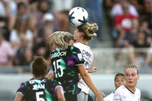 Angel City FC’s Karsyn Cherry rises to the occasion