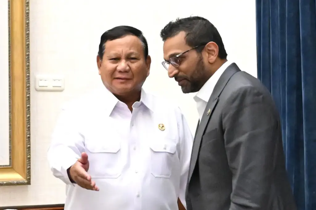 In this photo released by the Press, Media and Information...