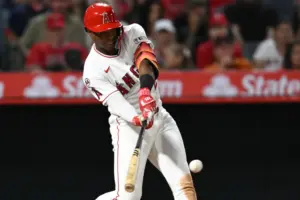 Angels give slumping rookie Denzer Guzman a break
