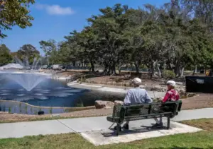 Progress on renovations to Costa Mesa’s beloved TeWinkle Park lakes