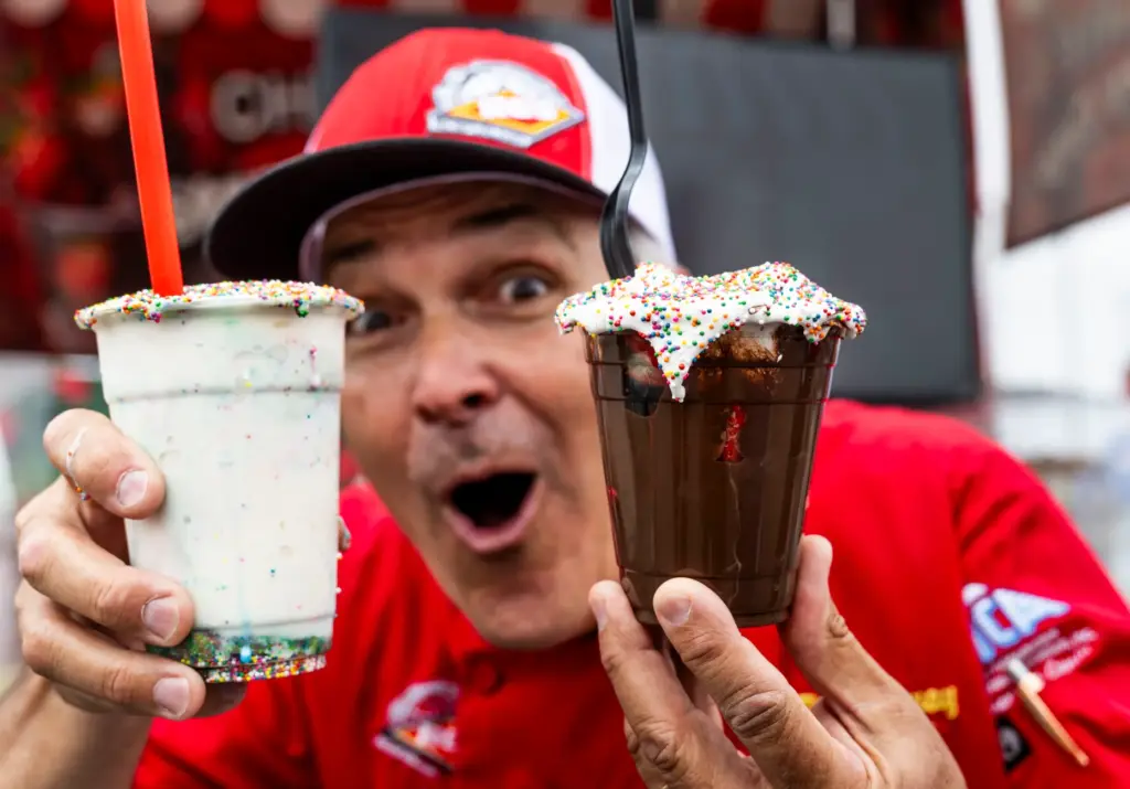 The Dot Cake shake and the Dot Marshmallow Chocolate Strawberry...